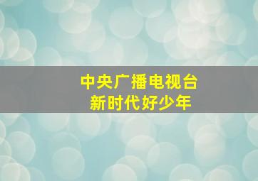 中央广播电视台 新时代好少年